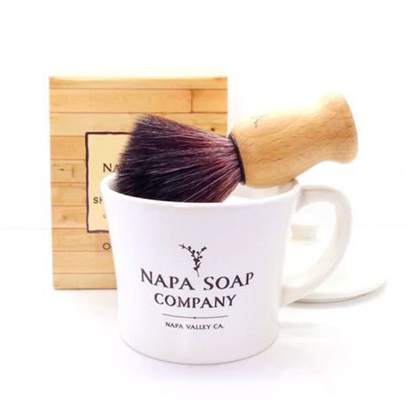 Ceramic Shaving Soap Gift Set
