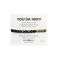 You Da Man - Black Agate Essential Oil Diffuser Bracelet