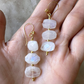 Camila Drop Earrings - Moonstone