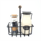Candle & Matchstick Metal Holder