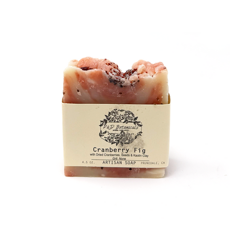 Cranberry Fig Holiday Soap