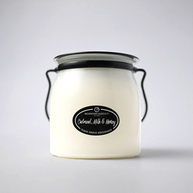 Oatmeal, Milk, & Honey Butter Jar Soy Candle