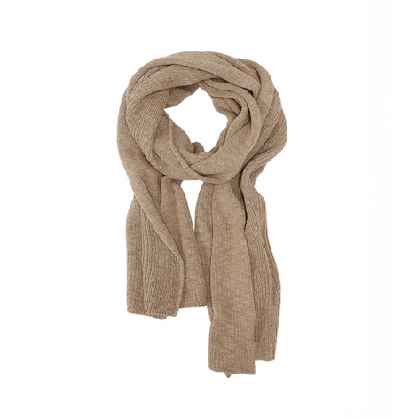 Jersey Tuck Scarf - Camel