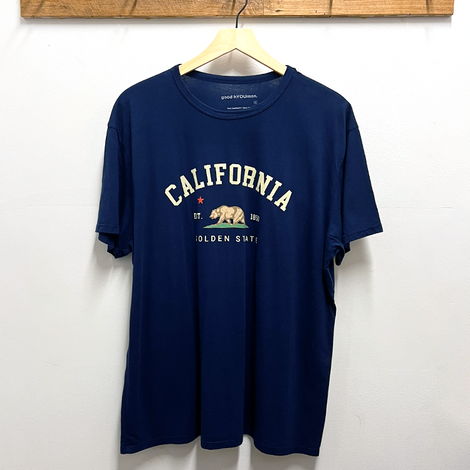 California Tee - Navy