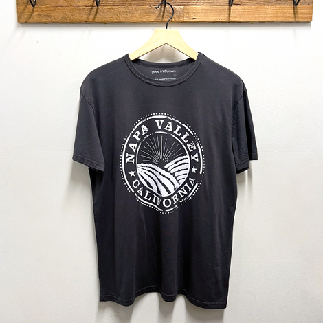 Napa Valley Stamp Tee - Gray
