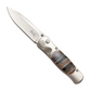 Tesoro Button Lock Knife with Mammoth Tooth Inlay