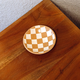 Small Checkered Dish