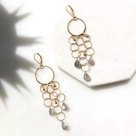 Dream Catcher Earrings - Gold Fill