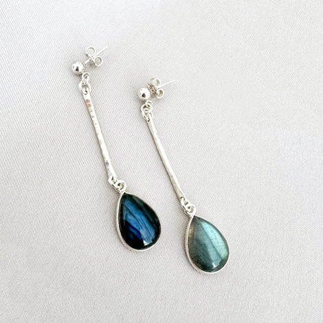 Misha Earrings - Sterling Silver