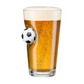 Soccer Ball Pint Glass
