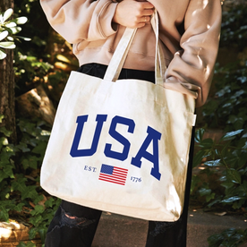 USA Est.1776 Canvas Tote Bag