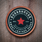 America 250th Anniversary Flag Leather Coaster