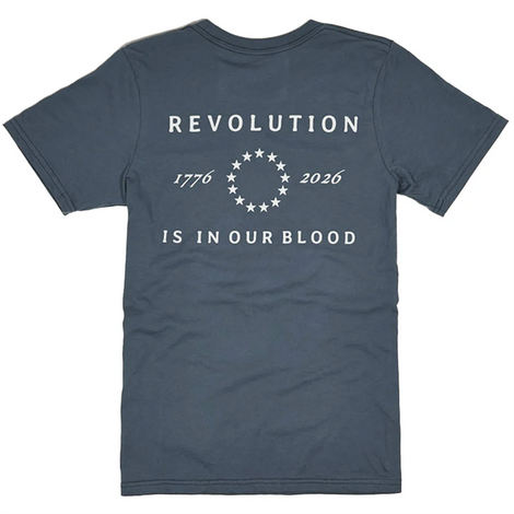 USA 250 "Revolution is in Our Blood" Men's Tee