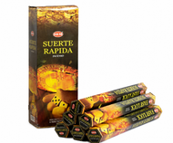 Hem Fast Luck Incense Sticks - 120 Stick Bulk Box (6 Inner Tubes of 20)