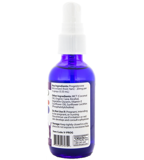 Vinco Progesterone Liposomal Spray | Natural Supplements