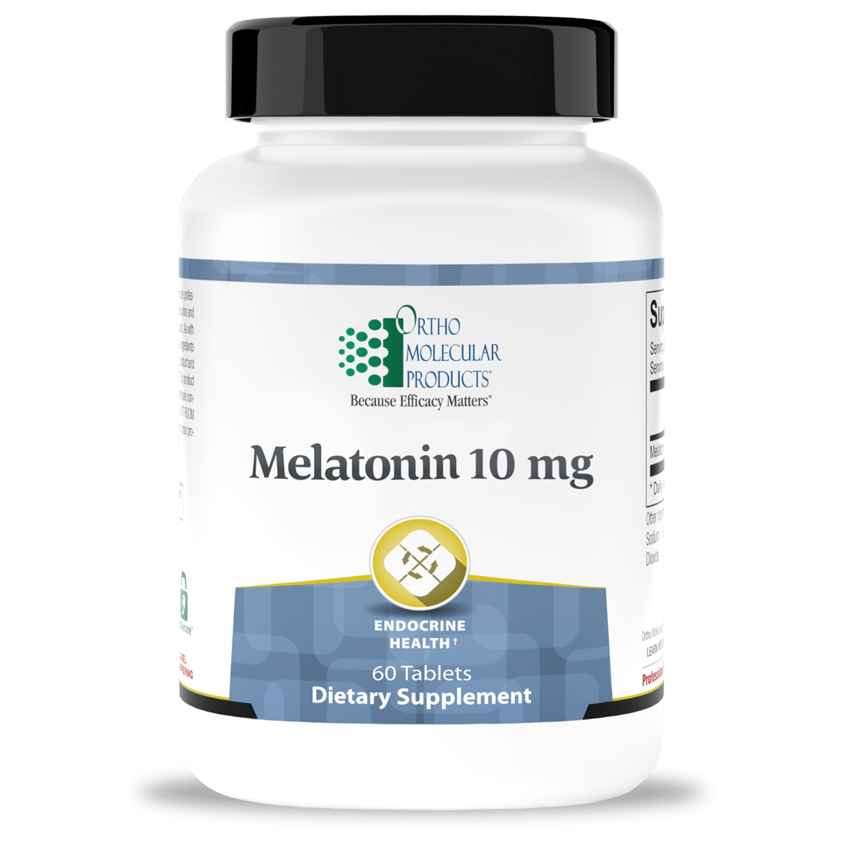 Melatonin 10 mg by Ortho Molecular 60 capsules