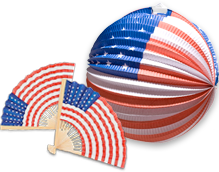 Patriotic and American Theme Party Supplies