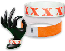 Wholesale Admission Wristbands for Parties, Concerts, Sports Events, etc.