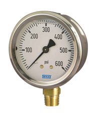 WIKA Type 213.53 Utility Pressure Gauge 0-30 in Hg Vacuum / 160 PSI 50144928