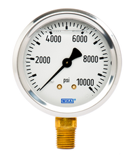 WIKA Type 213.53 Utility Pressure Gauge 0-10000 PSI 9767177