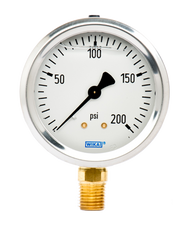 WIKA Type 213.53 Utility Pressure Gauge 0-200 PSI 9767088