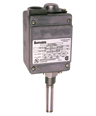 Barksdale ML1H Series Local Mount Temperature Switch, Single Setpoint, 75 F to 200 F, ML1H-S203S-WS