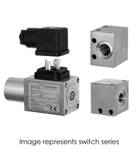 Barksdale Series 8000 Compact Pressure Switch, Single Setpoint, 5.8 to 87 PSI, 8AA2-PL1-B-UL