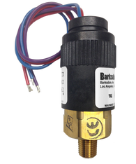 Barksdale Series 96201 Compact Pressure Switch, Single Setpoint, 3650 to 7500 PSI, T96201-BB4