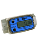 GPI Flomec 1 1/2" NPTF Aluminum Turbine Meter With Local Display, 10 to 100 GPM, G2A15N09GMB