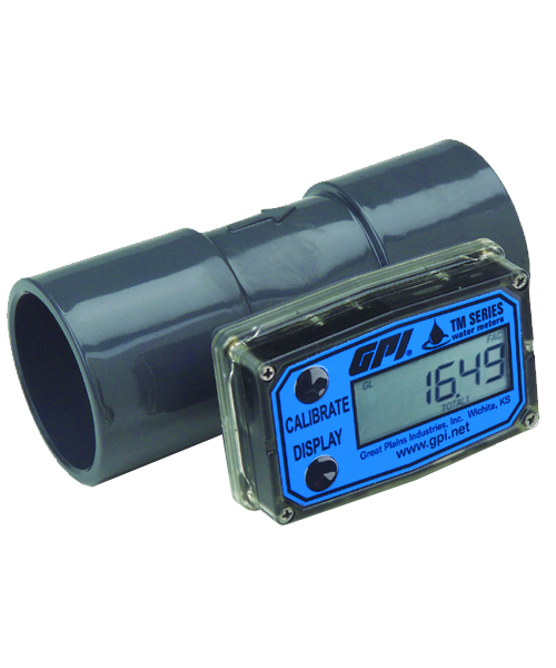 Gpi Electronic Water Meter 1 2in 1 10 Gpm Model Tm050 N