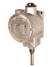 Barksdale L1X Series Explosion Proof Temperature Switch, Single Setpoint, -50 F to 75 F, HL1X-CC201-WS
