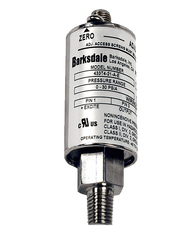 Barksdale Series 435 Non-Incendive Pressure Transducer, 0-29.9 in Hg Vacuum, 435H3-23-E