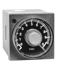 ATC 409B Series 1/16 DIN Adjustable Push Button Timer, 409B-500-E-2-X