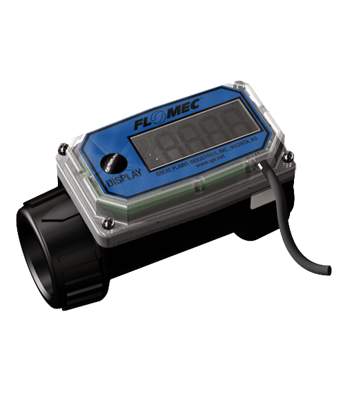 Gpi Flomec 02 N X Xx Nylon Flow Meter 3 30 Gpm 1 113 Lpm Flw Inc