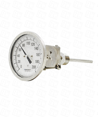 Ashcroft EI Series Bimetal Industrial Thermometer 0-200F 30EI60E040 0/200F