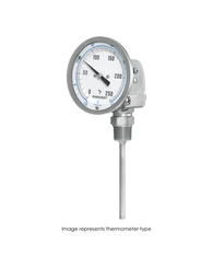 Ashcroft EI Series Bimetal Industrial Thermometer 0-200F 30EI60E-060 0/200F