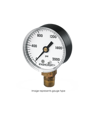 Ashcroft Type 1005 Commercial Pressure Gauge 0-60 PSI 35-W-1005-H-02L-60#
