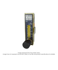 KSV Economical Micro Flow Meter, Needle Valve, 0.04-0.4 GPH KSV-3301