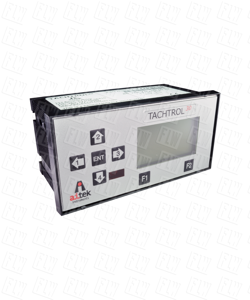 AI-Tek Instruments TACHTROL 30 T77630-10 Dual Input Digital Process Tachometer AI-Tek Instruments TACHTROL 30 T77630-10 Dual Input Digital Process Tachometer