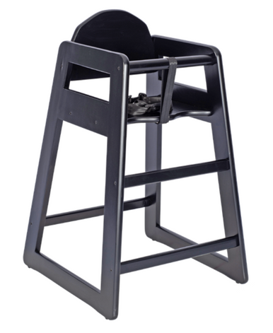 Simplex High Chair Black