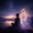 Meditating person beside a luminous spirit guide at twilight, representing spiritual guidance, intuitive connection and spirit guide meditation
