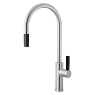 ARMANDO VICARIO BRUSHED GOOSENECK PULLOUT TAP - LUZ-1BC