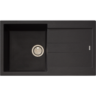 OLIVERI SANTORINI 390mm SINGLE BOWL TOPMOUNT SINK - ST-BL1520