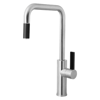 ABEY ARMANDO VICARIO BRUSHED HIGH HEAD PULLOUT TAP - LUZ-BC