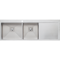 OLIVERI PROFESSIONAL 1 3/4 STAINLESS STEEL TOPMOUNT SINK - PR1111/PR1112