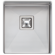 OLIVERI PROFESSIONAL 380MM SINGLE BOWL UNDERMOUNT SINK - PR1130U
