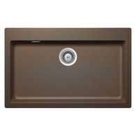 ABEY SCHOCK SIGNUS 720MM CRISTADUR TOPMOUNT SINK - N-100XL + Colour