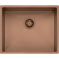 OLIVERI SPECTRA 500MM COPPER SINGLE BOWL SINK - SB50CU