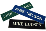Shown is 2" x 8" Name Plate Insert (K01) from Cool School Studios.