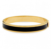 HALCYON DAYS BLACK & GOLD RECTANGULAR CUFFLINKS - R & M Woodrow Jewelers
